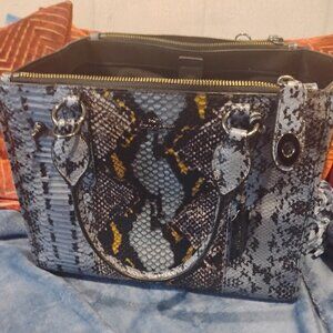Coach snake print limited edition purse